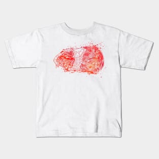 Color drawing of guinea pig Kids T-Shirt